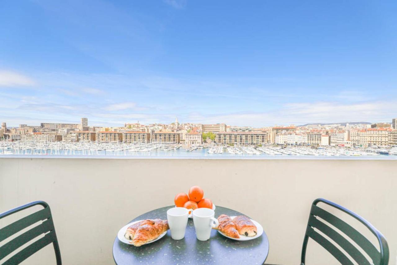 Vieux-Port - Vue Exceptionnelle - 3 Ch Et Clim Apartment Marseille Exterior photo